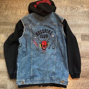 Universal Studios Halloween Horror Nights Stranger Things Hellfire Jacket Small